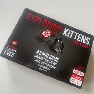 Exploding Kittens NSFW Edition Card Game